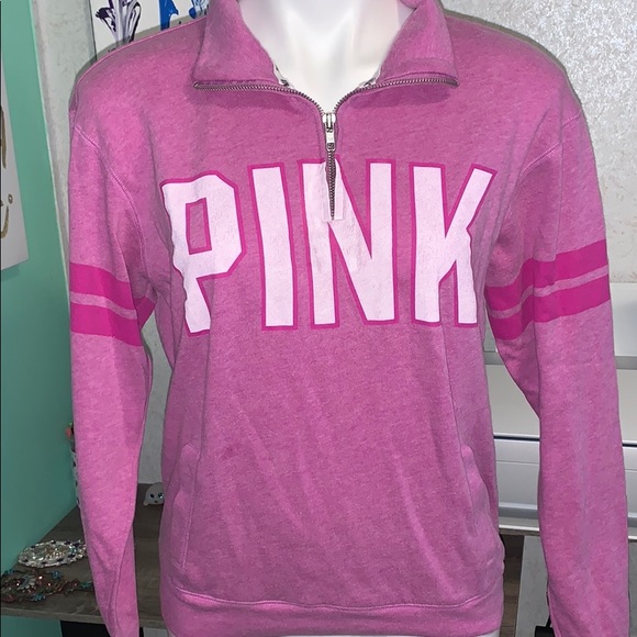 PINK Victoria's Secret Tops - PINK victoria’s secret half zip